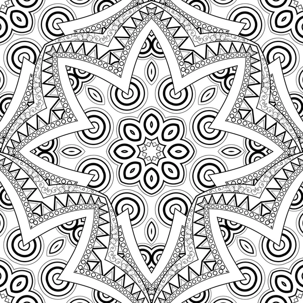 Kusursuz tek renkli süsleme deseni