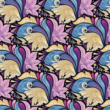 Kusursuz çiçek deseni