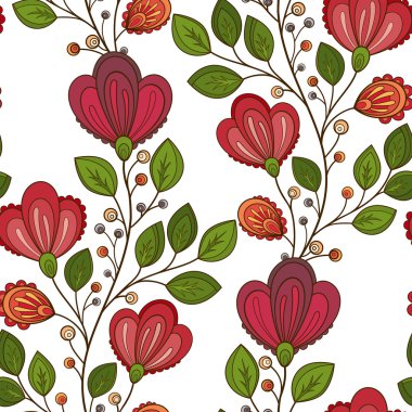 Kusursuz çiçek deseni