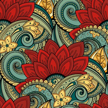 Kusursuz çiçek deseni