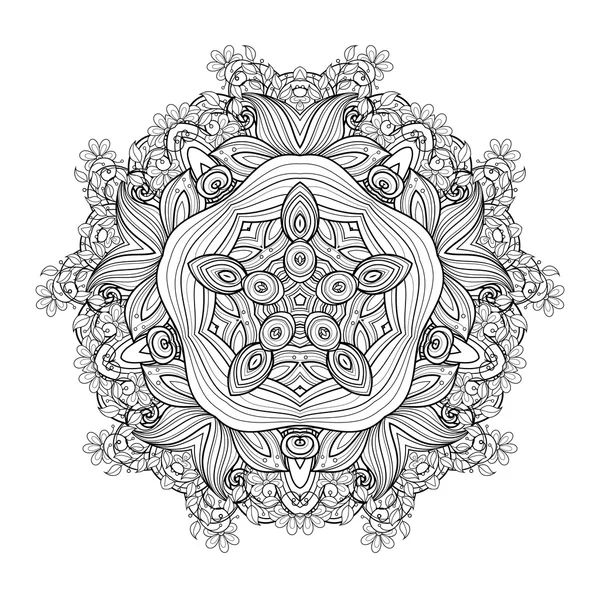 Güzel Deco tek renkli kontur yıldızı