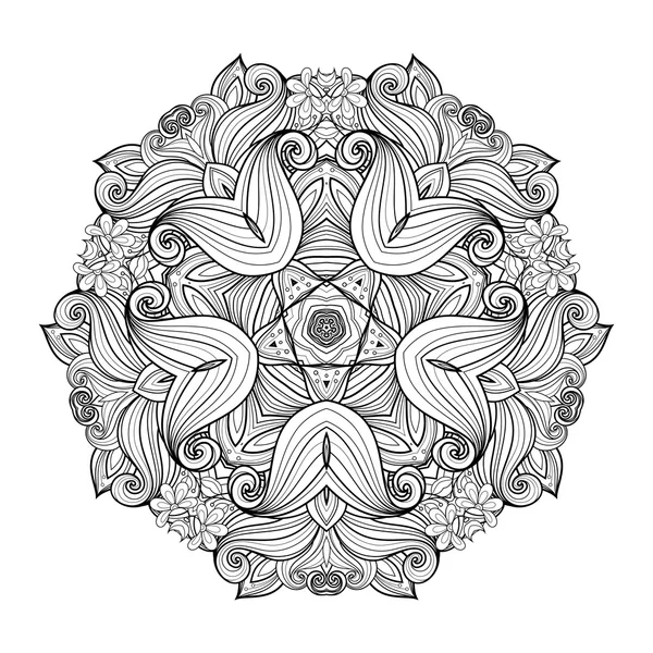 Güzel Deco tek renkli kontur yıldızı