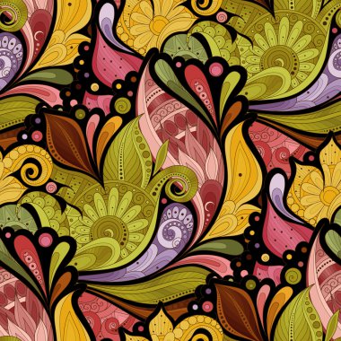 Kusursuz çiçek deseni