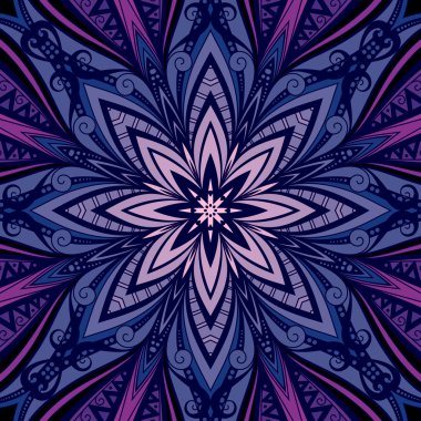 Vektör Seamless soyut Tribal modeli