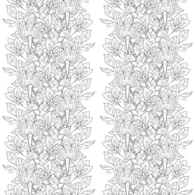 tek renkli çiçek desenli