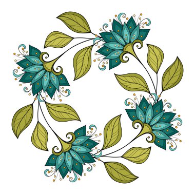 renkli çiçek arkaplanı