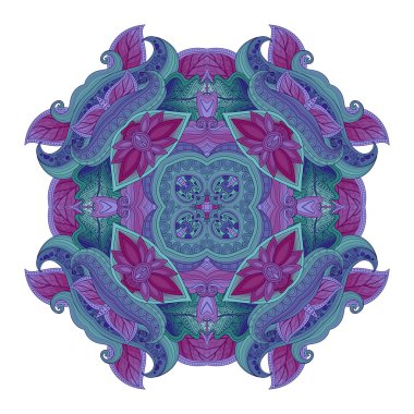 Deco renkli kontur Meydanı