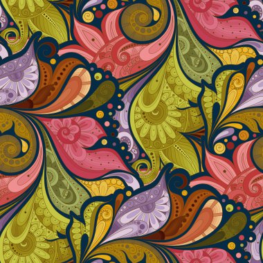 Kusursuz çiçek deseni