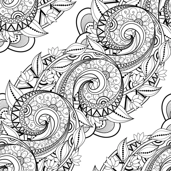 Kusursuz tek renkli çiçekli desen.