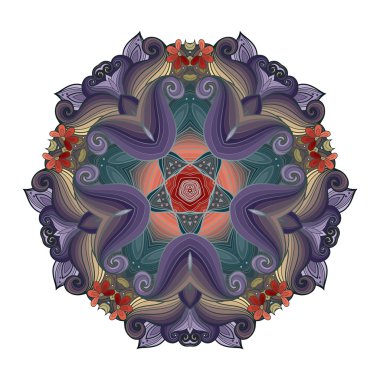 Güzel Deco kontur Star renkli