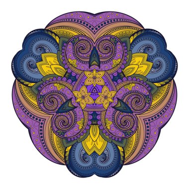 Güzel Deco renkli üçgen