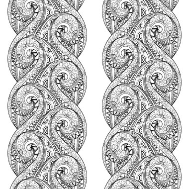 Kusursuz tek renkli çiçekli desen.