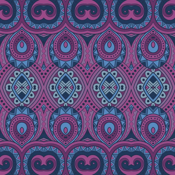 Inconsútil patrón tribal abstracto — Vector de stock