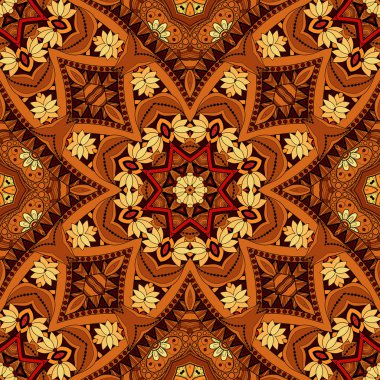 Dikişsiz soyut kabile desen