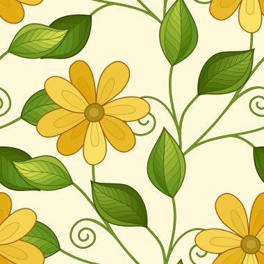 Kusursuz çiçek deseni