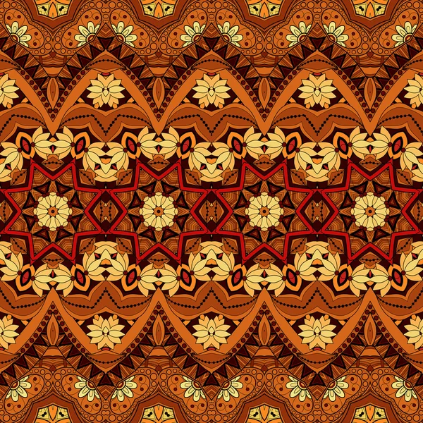 Padrão tribal abstrato sem costura — Vetor de Stock