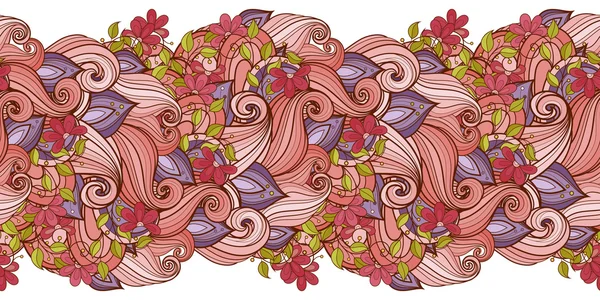 Modèle floral sans couture — Image vectorielle