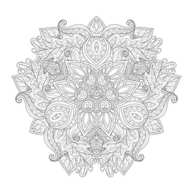 Deco tek renkli üçgen