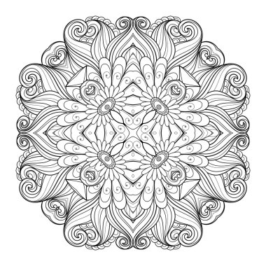 Deco tek renkli kontur Meydanı