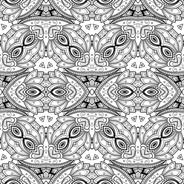 Kusursuz tek renkli süsleme deseni