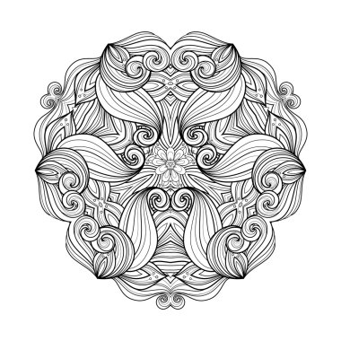 Deco tek renkli üçgen