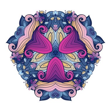 Güzel Deco renkli üçgen