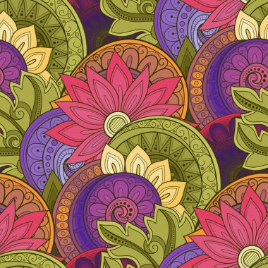 Kusursuz çiçek deseni