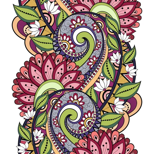 Seamless Floral Pattern (Vector) — Stock Vector