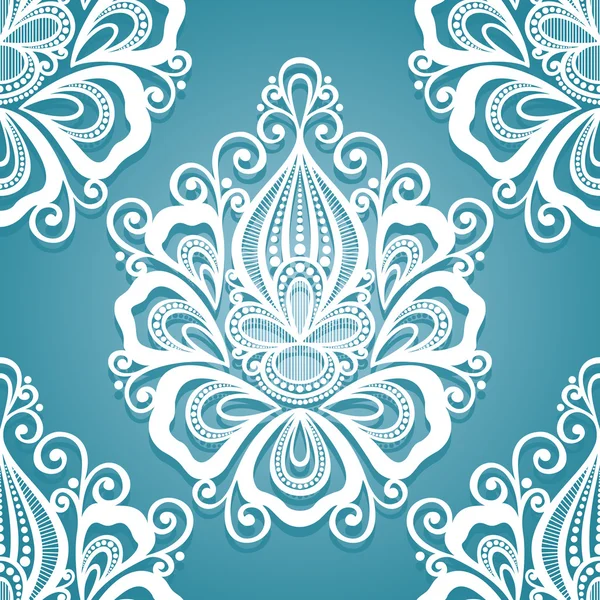 Seamless Floral Pattern (Vector) — Stock Vector