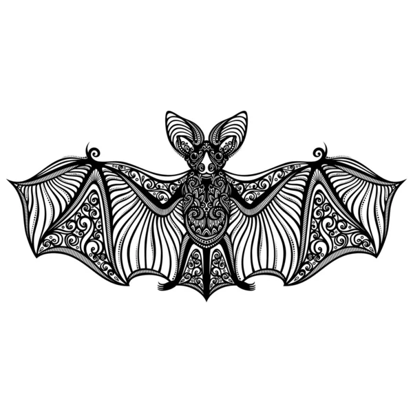 Chauve-souris décorative vectorielle — Image vectorielle