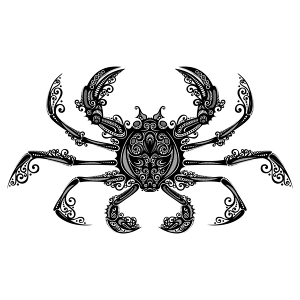 Vecteur Crabe de mer — Image vectorielle