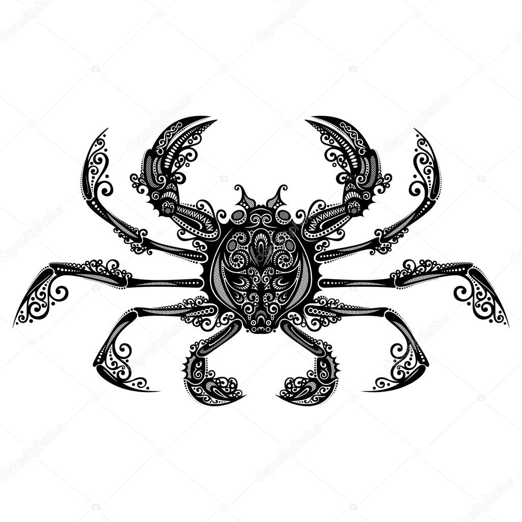 Vector Sea Crab