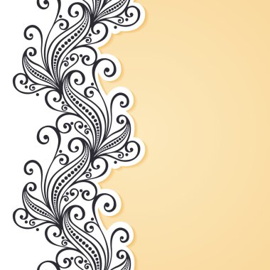 süslü arka plan