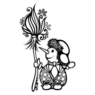 Yılbaşı kardan adam