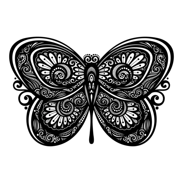 Hermosa mariposa — Vector de stock