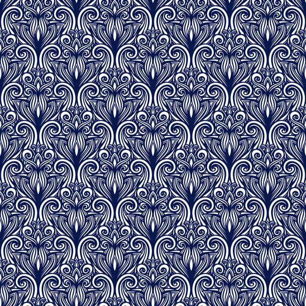 Seamless Ornate Pattern — Stock Vector