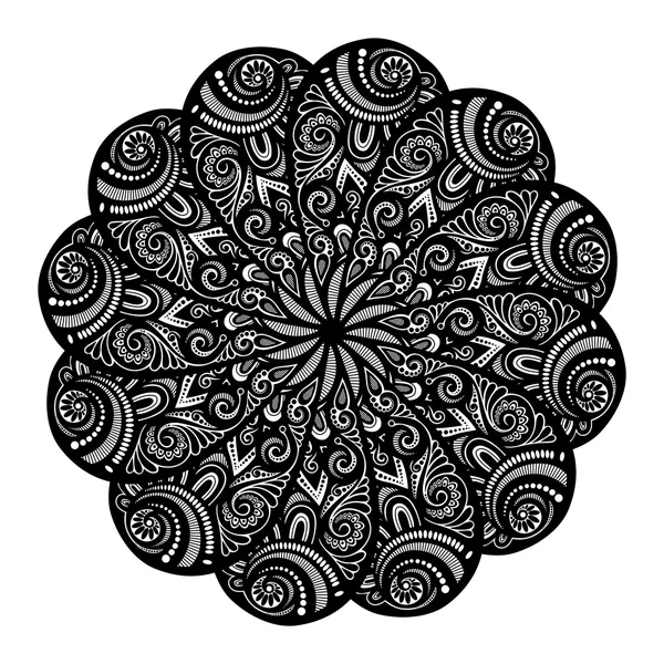 Krásný Deco Mandala — Stockový vektor