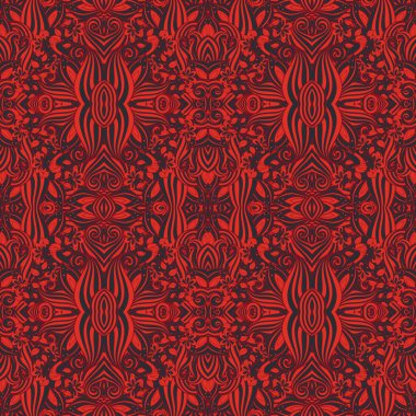 Dikişsiz soyut kabile desen