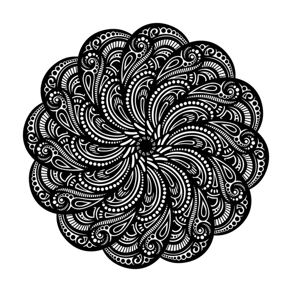 Krásný Deco Mandala — Stockový vektor