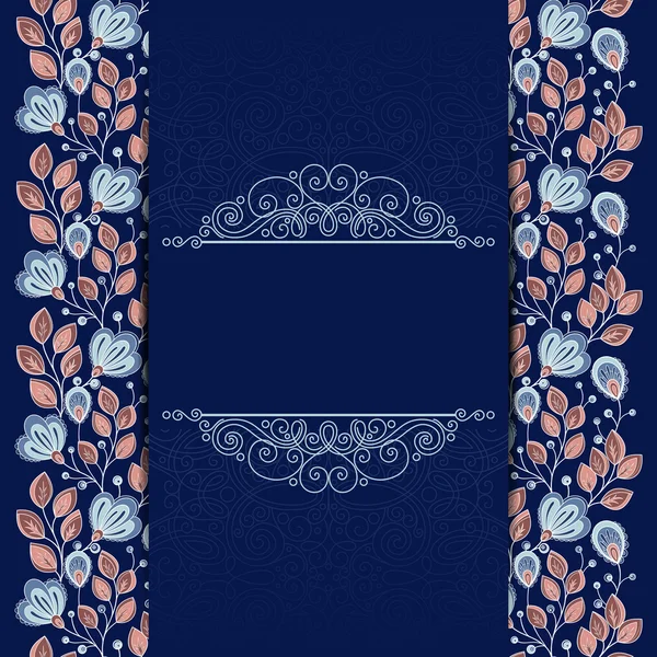 Fundo floral colorido —  Vetores de Stock