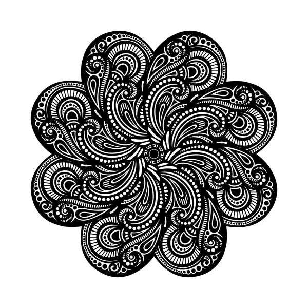 Krásný Deco Mandala — Stockový vektor