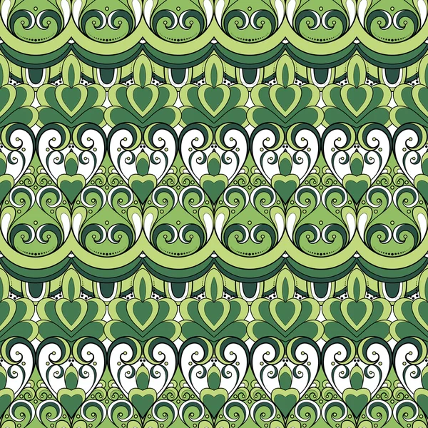 Inconsútil patrón tribal abstracto — Vector de stock