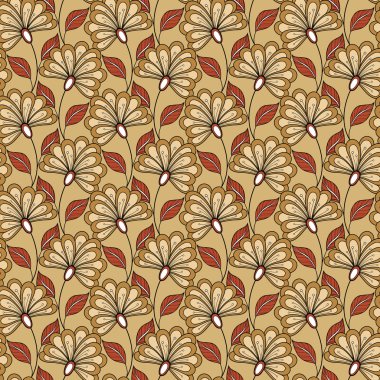 Kusursuz çiçek deseni