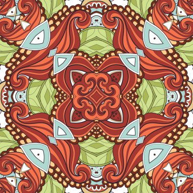 Vektör Seamless soyut Tribal modeli