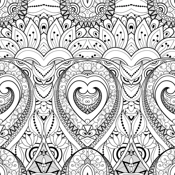 Sorunsuz soyut tek renkli çiçek desenli