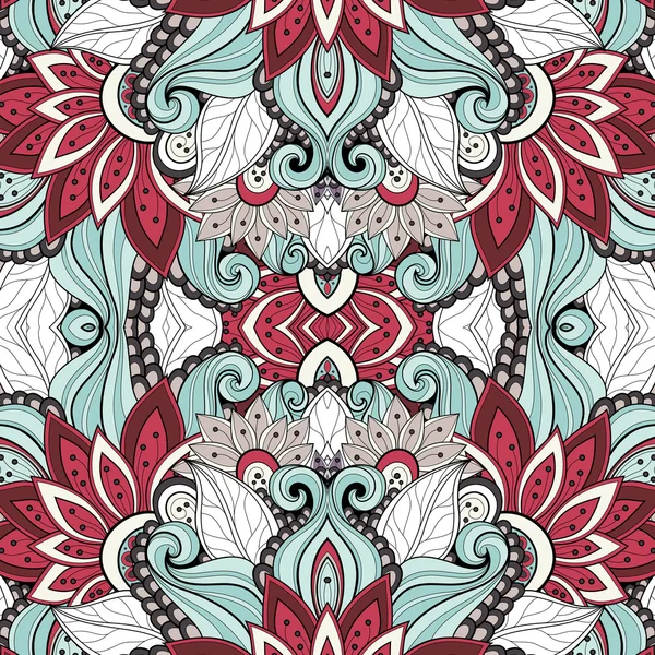 Vector Seamless Abstract Tribal Pattern — Stock Vector