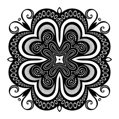 Güzel Deco siyah kare