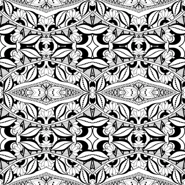 Patrón tribal abstracto — Vector de stock