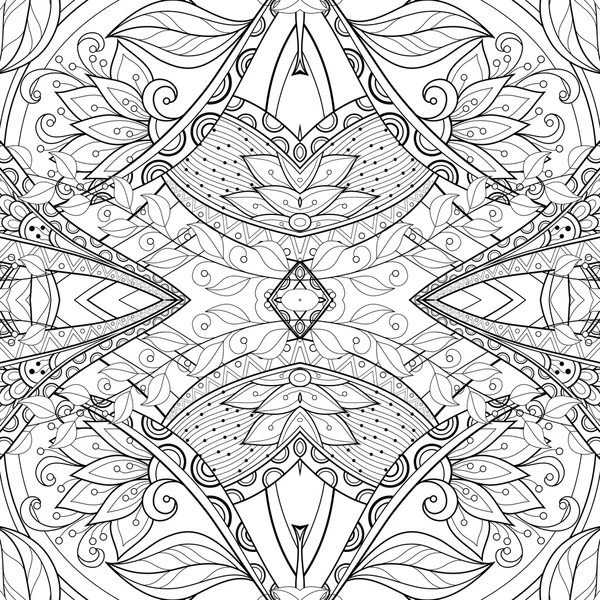 Patrón tribal abstracto — Vector de stock