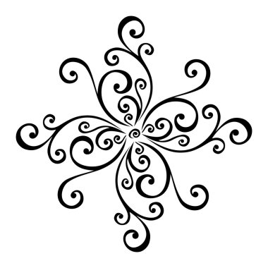 Güzel Deco siyah kare